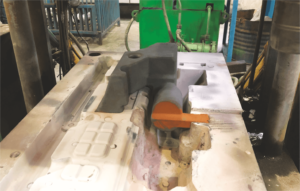 Gravity die casting